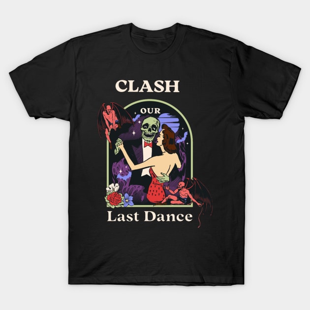 Our Last Dance The Clash T-Shirt by Elaia Loelya Art